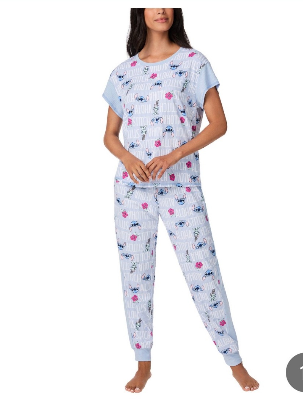 (6)Hello Kitty Character 2piece Pajama Set